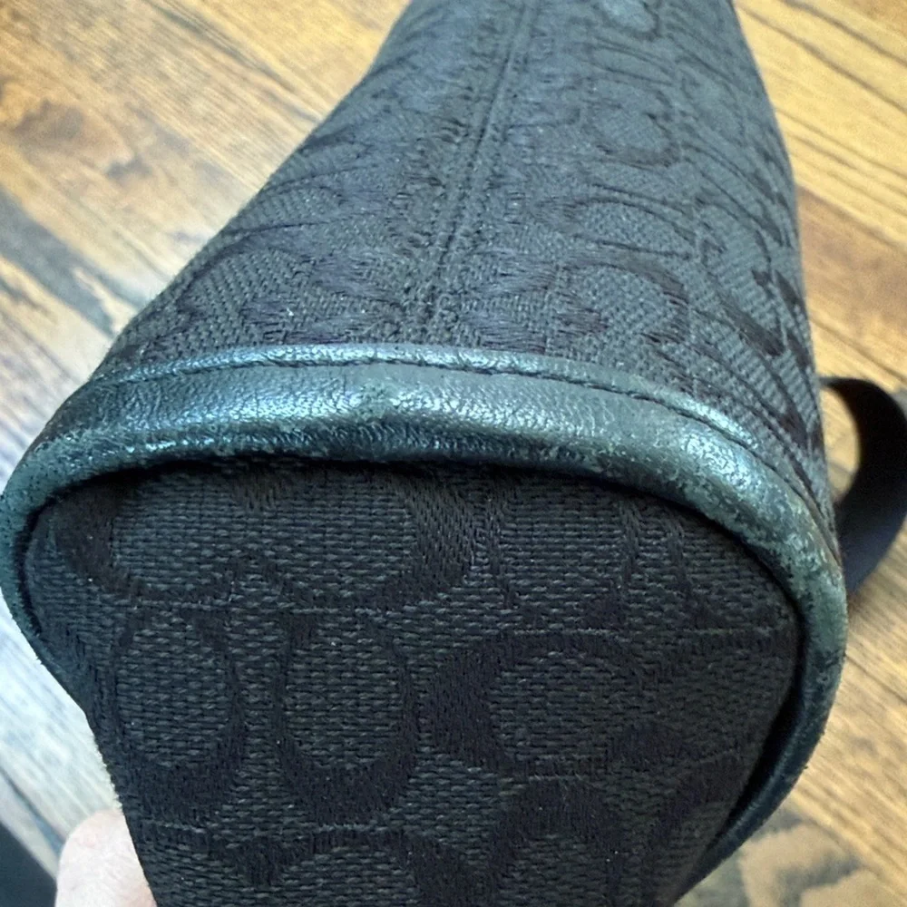 Coach Black Men's Unisex Small Crossbody Messenger Utility Bag